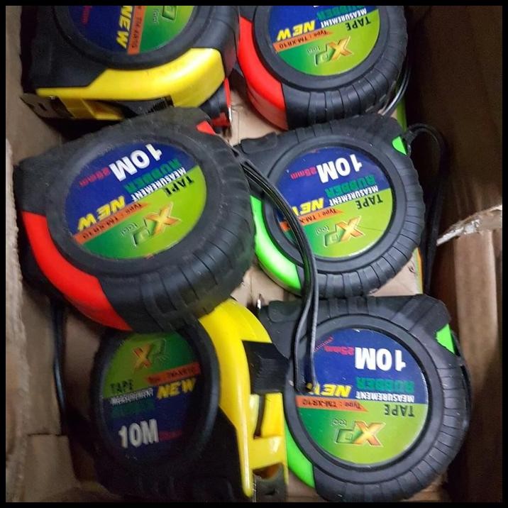 Meteran Tape Measuring Roll Chasing Rubber Xp Tool