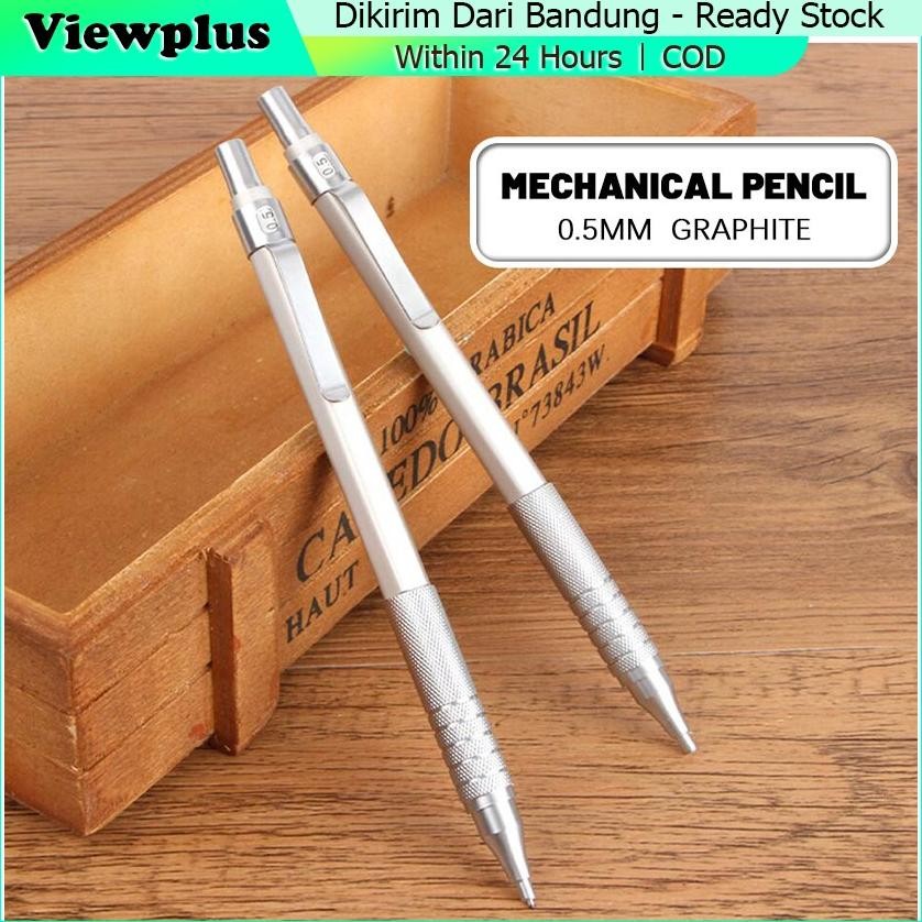 

0.5 mm Pensil Mekanik Metal Mechanical Drafting Pencil dengan Pusat Gravitasi Rendah Untuk Sekolah / Kantor - Pensil Mekanik pentel Pencil graph gear 500 DiM