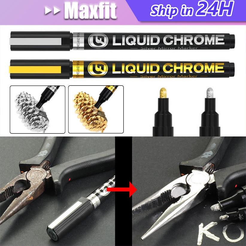 

Spidol Chrome Paint Marker Permanent Gold Silver - Paint Gundam Model Kit Spidol Permanen Waterproof Anti Karat Murah Berkualitas DiM