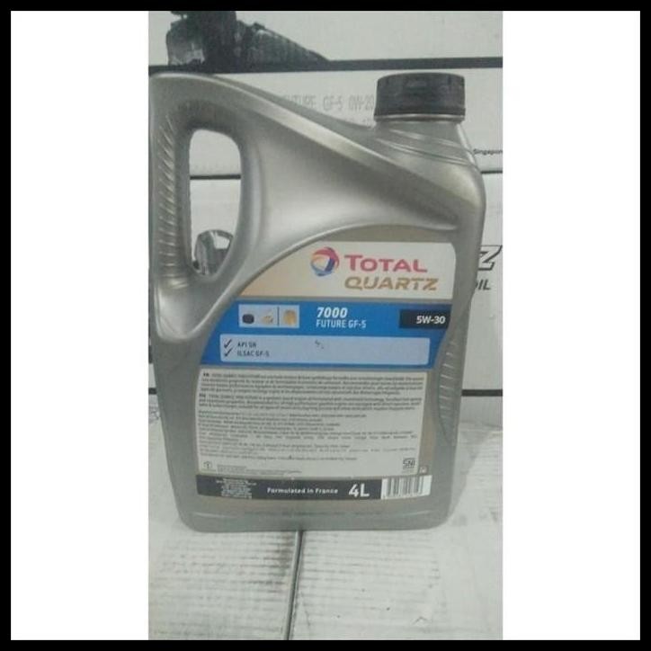 TERMURAH OLI MESIN MOBIL TOTAL QUARTZ 7000 FUTURE 5W-30 4 LITER ASLI 