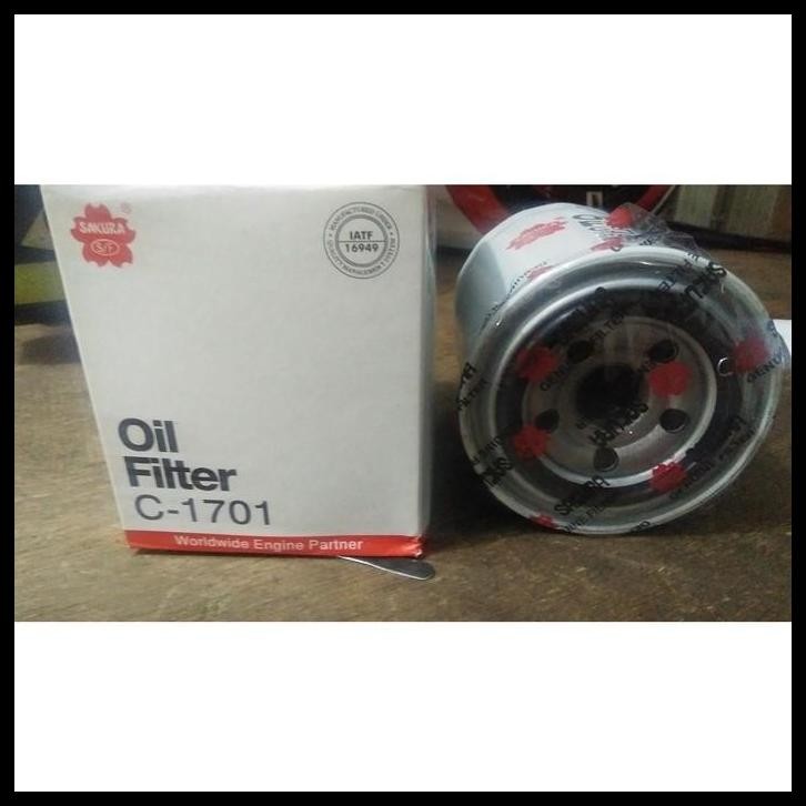 DISKON FILTER SARINGAN OLI HONDA ACCORD 2.0 '86~ SAKURA C-1701 