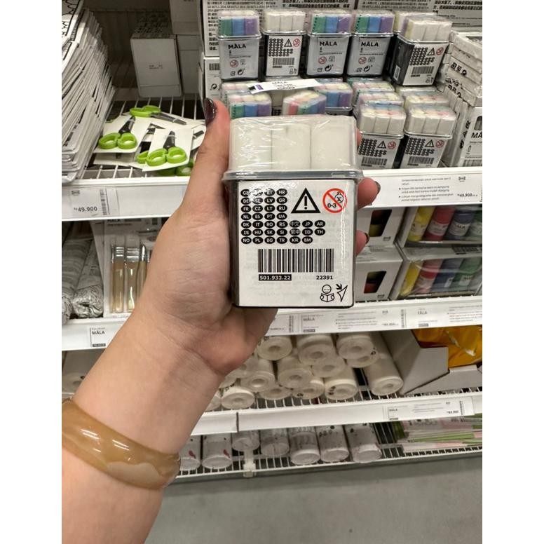 

MALA Kapur tulis warna campuran, kapur papan tulis aneka warna DiM