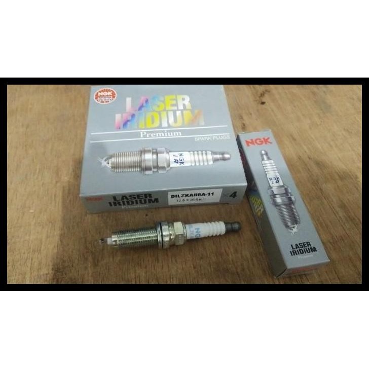 HOT DEAL BUSI SPARK PLUG LASER IRIDIUM NISSAN GRAND LIVINA DILZKAR6A-11 NGK 