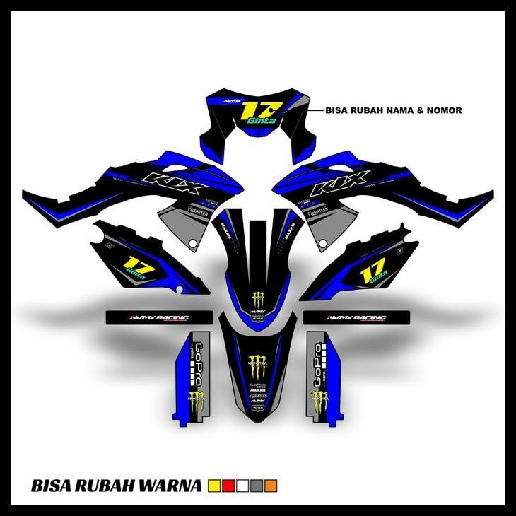 TERBARU PREMIUM DECAL KLX BF 150  DECAL KLX DTRACKER 150 DESAIN 