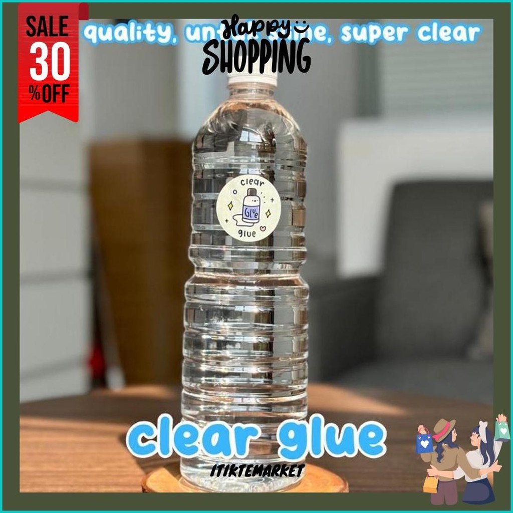 

Clear Glue Untuk Slime 500 Gram Dan 1.000 Kg || Clear Glue Slime Termurah || Clear Glue Lem Bening Gratis Ongkir