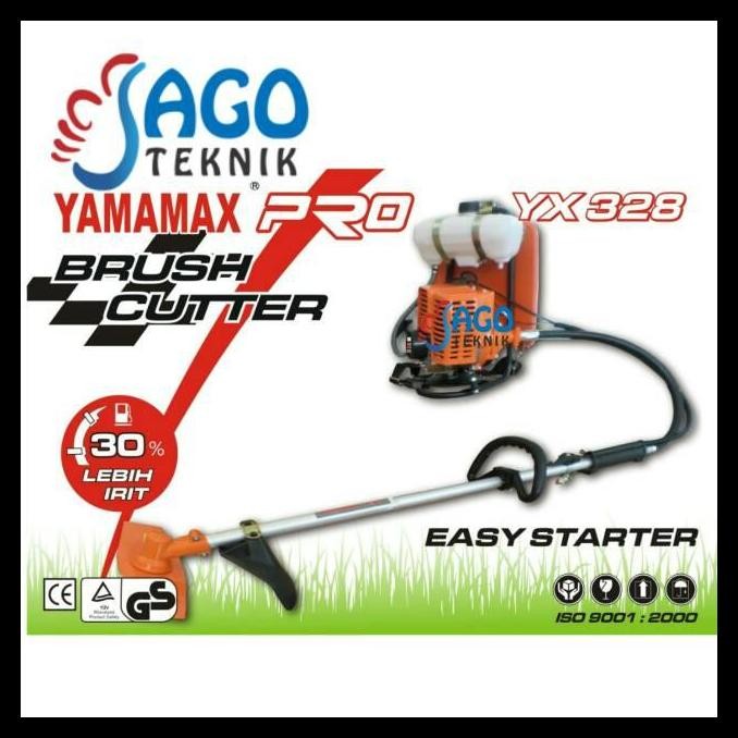 TERMURAH MESIN POTONG RUMPUT / BRUSH CUTTER YAMAMAX PRO MUGEN YX 328 