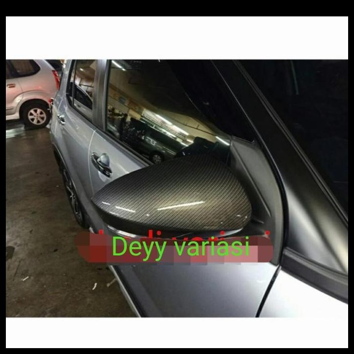 TERMURAH COVER SPION CARBON TOYOTA RAIZE 