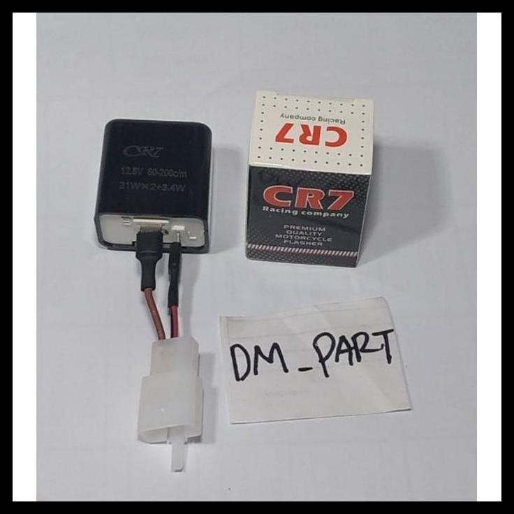TERBARU FLASHER RELAY SEN SEIN CR7 KEDIP CEPAT LAMBAT MOTOR LED VARIO NEW 125 150 PCX CBR150 CB150R 