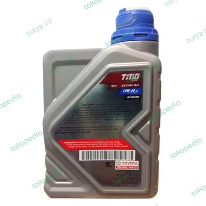 baru OLI MOBIL TMO 10w-40 Toyota 1 Liter ORIGINAL