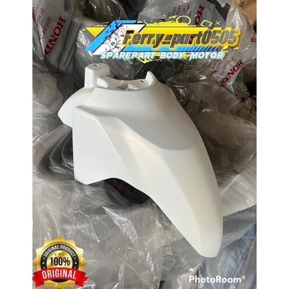 Spakbor Slebor Depan Vario 125 150 All New Led Putih Doff 2018-2021