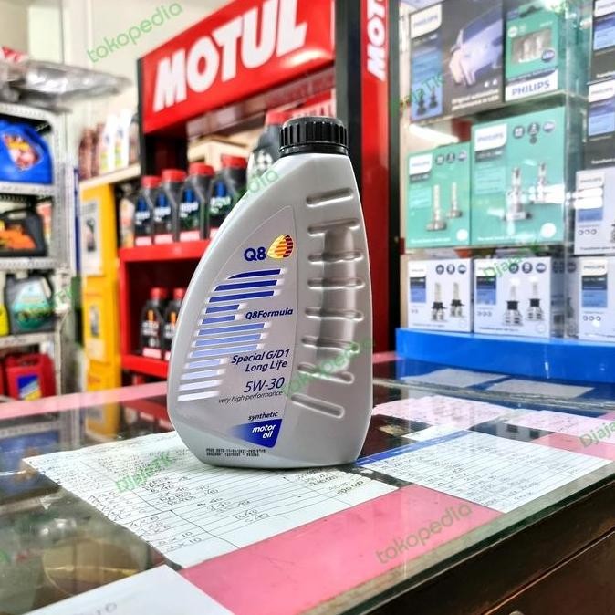 baru Oli mesin Q8 dexos 1 5w/30