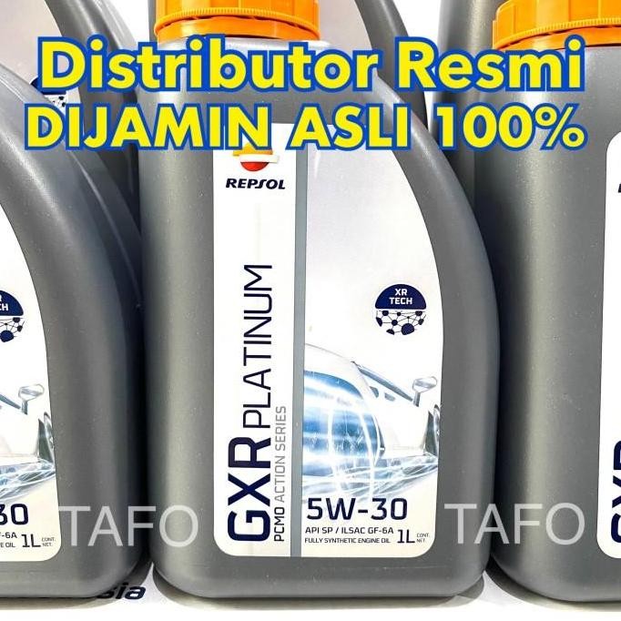 baru OLI REPSOL GXR PLATINUM 5w-30 / REPSOL GXR PLATINUM 5w30 FULL SINTETIK