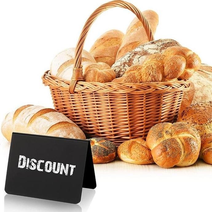 

10 PCS/SET +1 PEN Papan Tulis Kapur Food Buffet Mini/Acrylic Mini Chalkboard/Papan Tulis Kapur Mini/Papan Kapur Menu Cafe murah