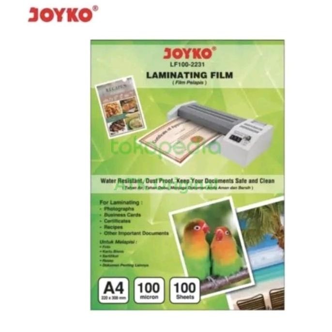 

plastik laminating a4 joyko murah