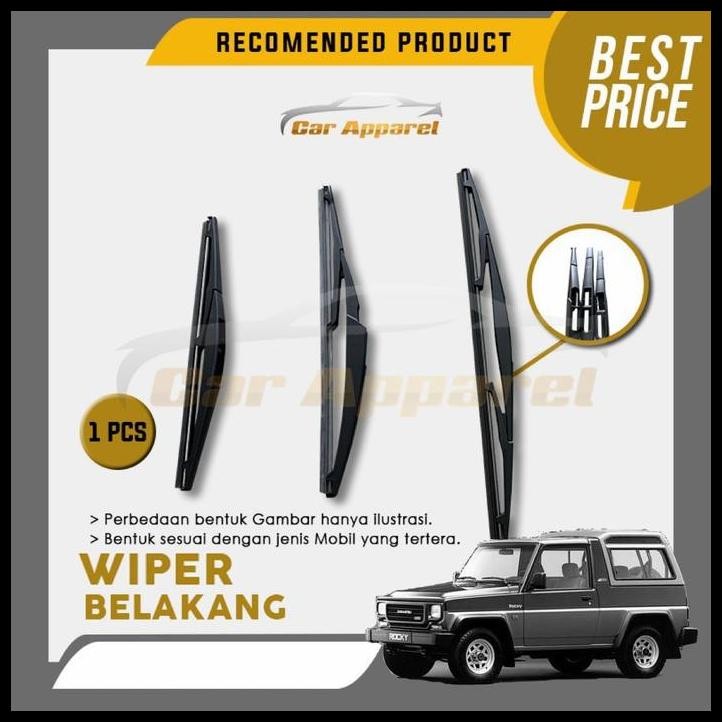 DISKON WIPER BELAKANG FEROZA TAFT GT / REAR WIPER FEROZA TAFT GT 