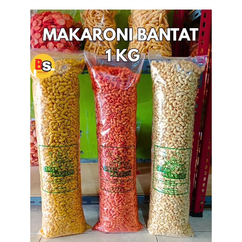 

LM makaroni bantat 1 ball/makaroni bantat 1kg/makaroni bantat balado asin jagung manis