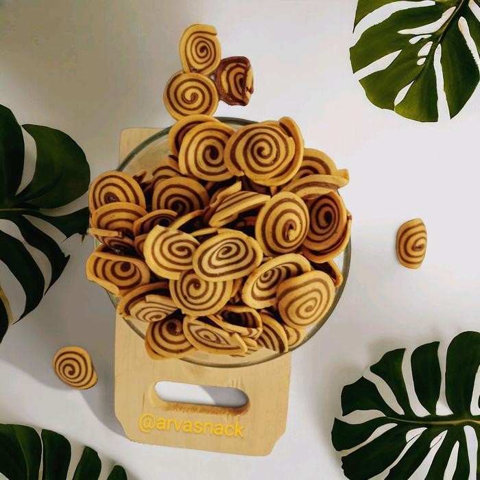 

Kuping Gajah Mini Ter-Enak Renyah & Gurih ( Cookies Food )