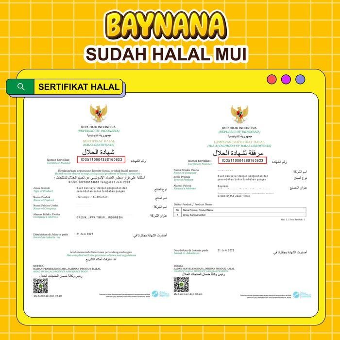 

Nv Baynana 500Gr Keripik Pisang Lumer Crispy Coklat Lumer Topping Almond Chocochips Keju Melted Full Coklat Banana Food