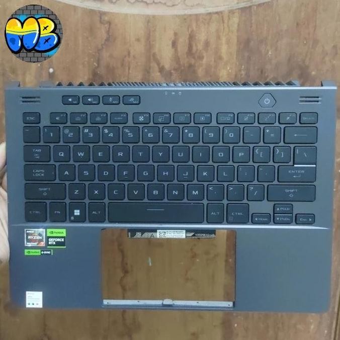casing palmrest topcase frame keyboard asus ROG zephyrus G14 GA402
