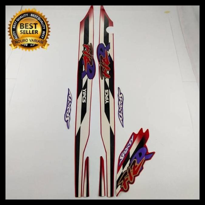 TERBARU (ORI) STRIPING YAMAHA  FIZ R 1995 1996 SPORTY MERAH KUALITAS ORIGINAL
