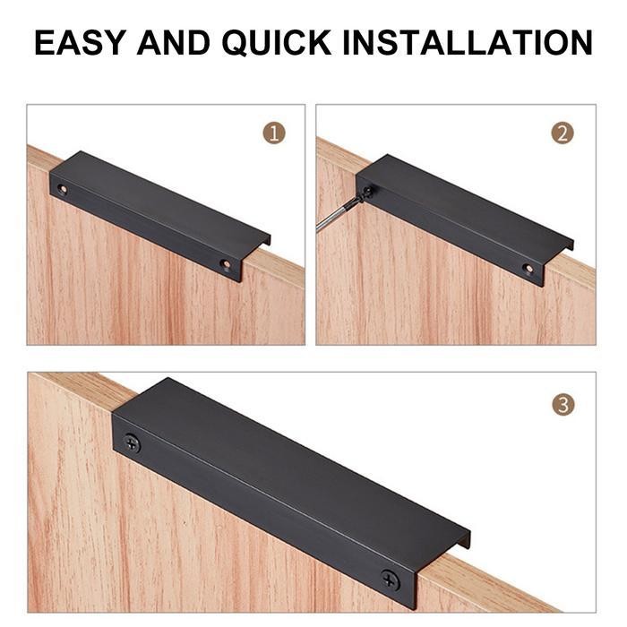 EK Handle Lemari Prabotan Rumah Tangga Dapur Lemari Aksesoris Handle Pintu Lemari Bawah Tangga Minim