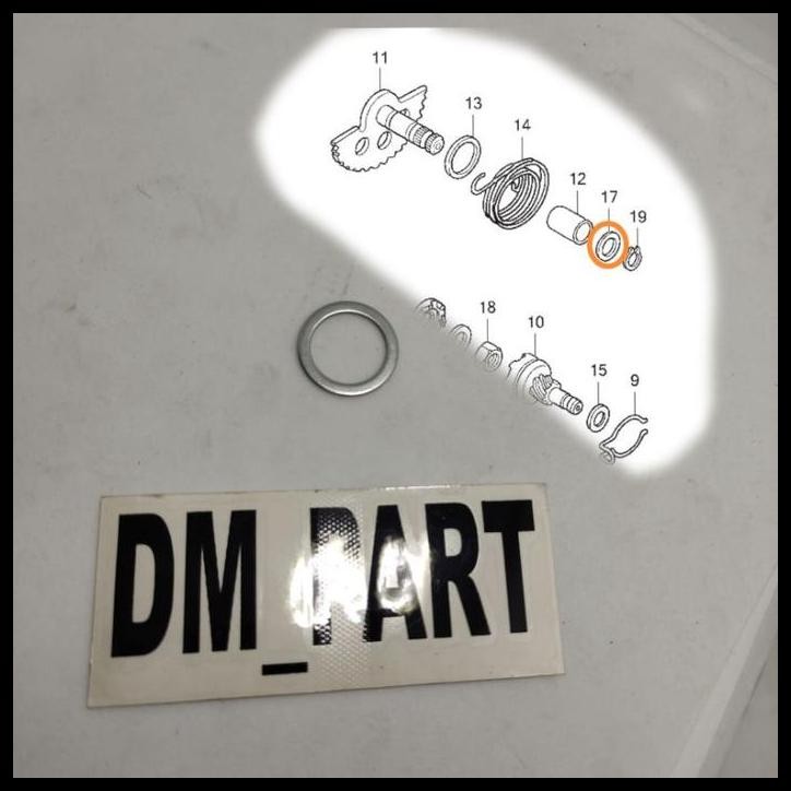 TERBARU KLIP RING WASHER CIRCLIP KANCING BOSH BOS BUSH PEDAL KICK SELA SELAH SELAHAN ENGKOL STATER V