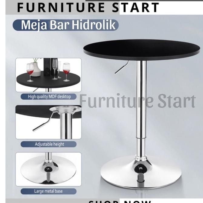 Meja Bar Hidrolik Meja Bar Meja Cafe Meja Barstool Minibar