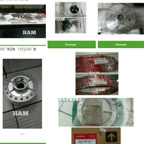 tromol belakang/depan/velg 2bj dll megapro monoshock