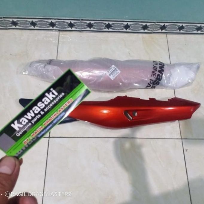 cover body belakang ninja rr old orange orinal Kawasaki