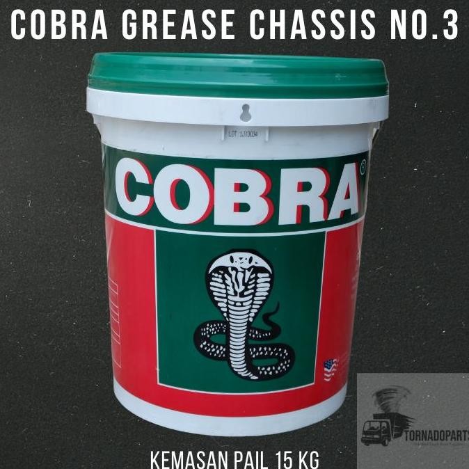 Cobra Chassis Grease Hijau Minyak Gemuk 1 Pail 15 Kg