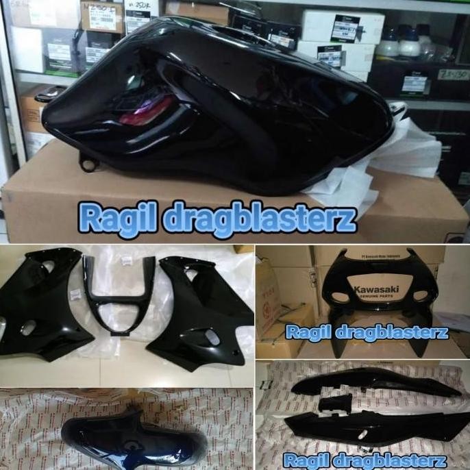 Full cover body ninja rr old hitam orinal
