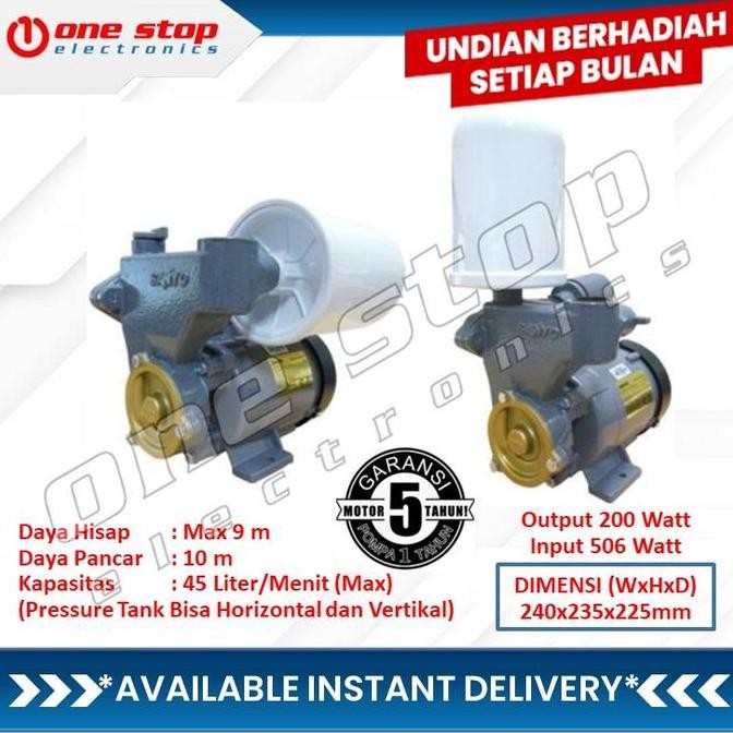 Sanyo Ph-236Ac / P-H236Ac Pompa Air Sumur Dangkal Otomatis - Indonesia