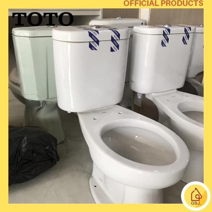 Set Kloset Duduk Toto Cw420J As 50 Komplit + Jet Shower + Tee / Closet Toto Cw420 Single Flush