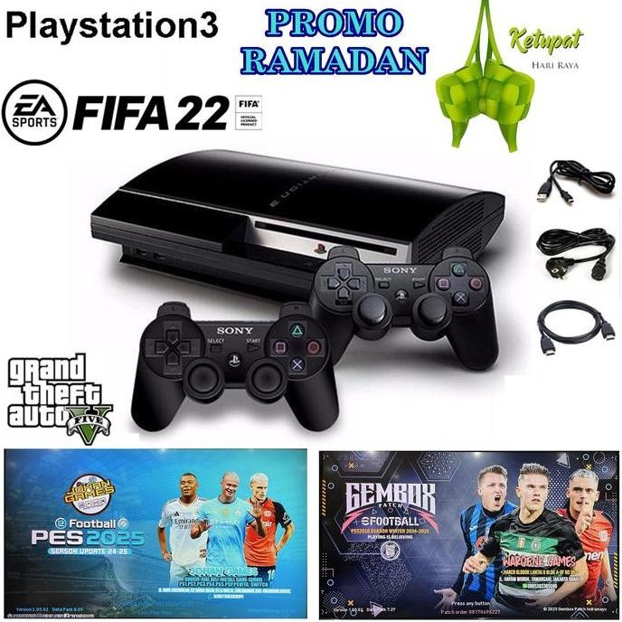 ps3 sony hardisk int 500gb 40game 2 stik bluetooth