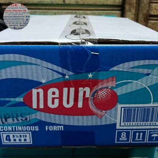 

TERLARIS - Continous form Neuro 9 1/2 x 13" (F4) 4ply dan 4 ply bagi 2