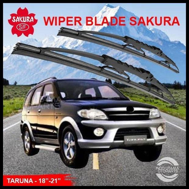 TERBARU WIPER KACA DEPAN TARUNA WIPER MOBIL SAKURA 