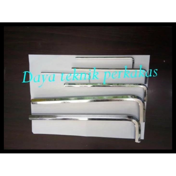 HOT DEAL KUNCI L LONG TEKIRO 6MM - KUNCI L TEKIRO 6 MM 