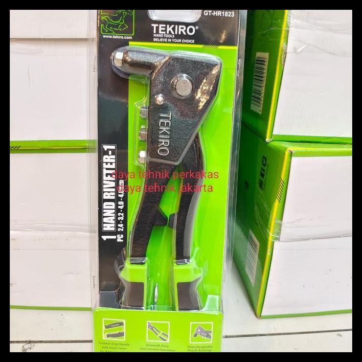 DISKON TANG RIPET TEKIRO HAND RIPET ORI - HR1823 TEKIRO HAND RIVETER 