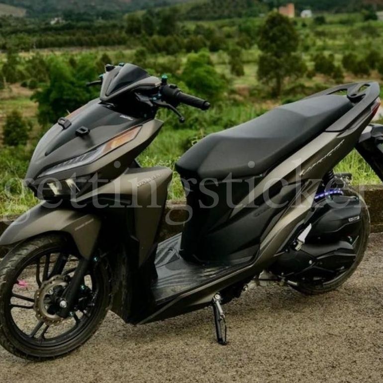 Premium (Ready) Stiker Skotlet Abu Abu Satin Sticker Hitam Chrome Matte Scotlet Grey Doff Scotlite B