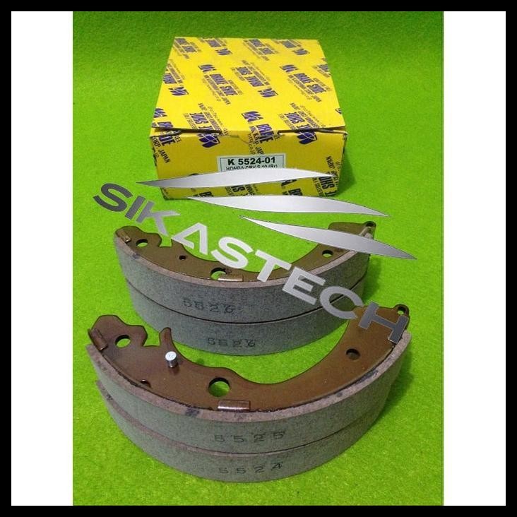 HOT DEAL 43153-S10-A01 SET REAR BRAKE SHOE KIT / KAMPAS REM SEPATU TROMOL BELAKANG SEPASANG KANAN & 