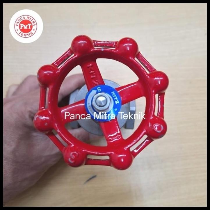 GRATIS ONGKIR 1" INCH GATE VALVE STAINLESS KITZ SS304 