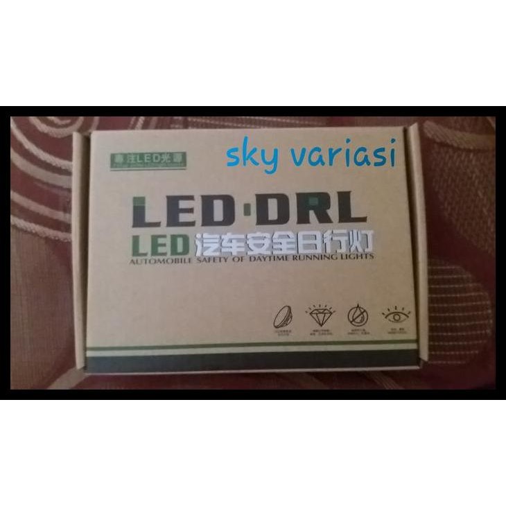 GRATIS ONGKIR LAMPU LED DRL 6 TITIK MOBIL GRAND LIVINA 