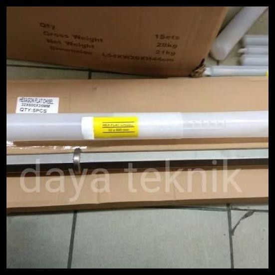 GRATIS ONGKIR MATA BOBOK ANGIN TOKU TPB 60 FLAT CHISEL - MATA HAMMER ANGIN GEPENG 