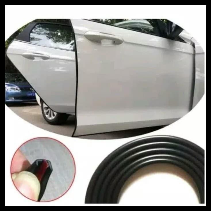 TERBARU LIST PINTU KARET INTERIOR MOBIL HITAM 5 METER KIJANG SUPER 