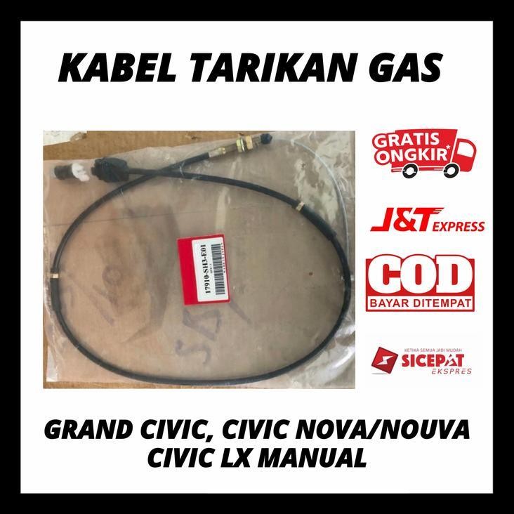 TERBARU KABEL TALI INJAKAN GAS GRAND CIVIC, CIVIC NOVA/NOUVA, CIVIC LX MANUAL 