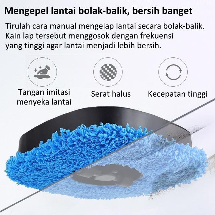 ready 2025 KYB Robot Pembersih Lantai Robot Pel Lantai Pembersih Lantai Otomatis  Robot Pembersih La