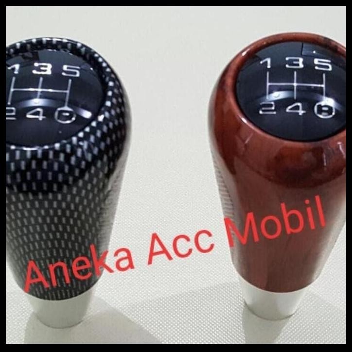 GRATIS ONGKIR GEAR SHIFT KNOB MANUAL CARBON NISSAN TERRANO 