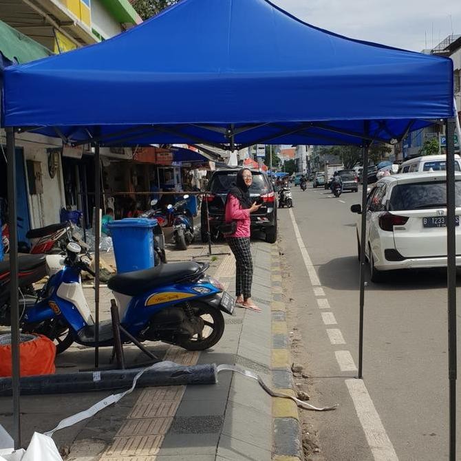 tenda lipat matic ukuran 3x3