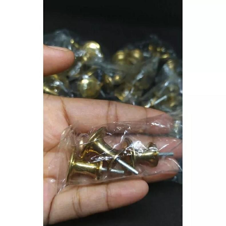 Kaki Tebok Kuningan Untuk Sangkar Pleci Lovebird Isi 3 Pcs Jual Perset DiM