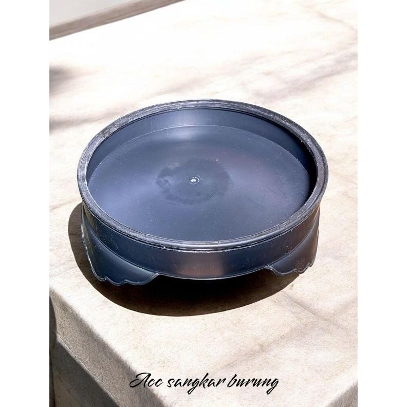 Tebok Sangkar Lovebird Plastik PP Tebal Bonus Klem DiM